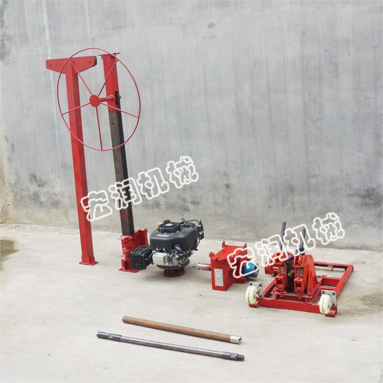 廠家生產(chǎn)汽油取芯機(jī)，戶外取芯勘探鉆機(jī)